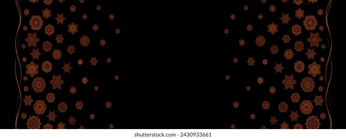 digital silk scarf textile pattern design
