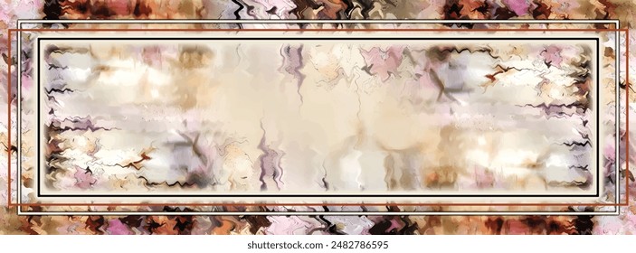 digital silk scarf textile pattern design