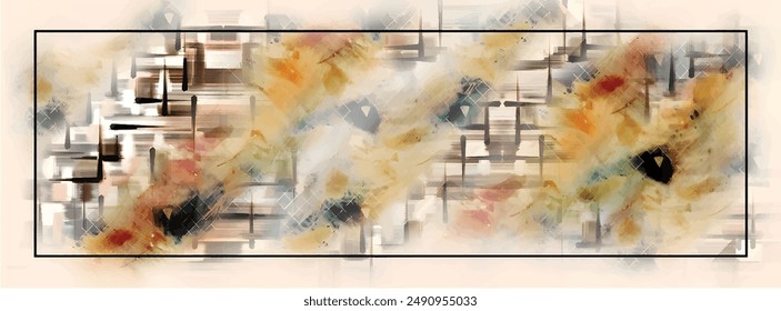 digital silk scarf textile pattern design