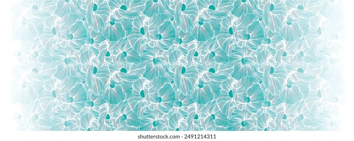 digital silk scarf textile pattern design