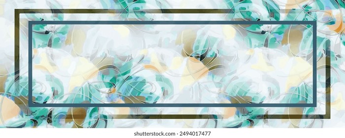 digital silk scarf textile pattern design