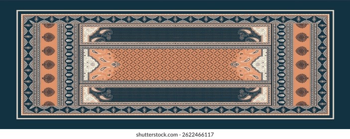 digital silk scarf textile pattern design - Powered by Shutterstock - Get 15% off with code: PIKWIZARD15