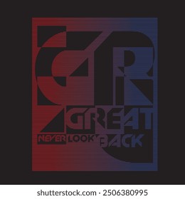 digital slogan. technological typographic, printing graphic for t-shirt