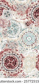 Digital Small Flower Floral seamless background Beautiful colorful design textile Abstract Art