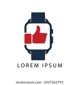 Logo Digital Smart Watch, Diseño de iconos Vectores de stock - Ilustraciones de logotipo. Propiedad Smart Watch Logo, Icono Diseño Vectores Premium.  Elemento gráfico del vector del reloj de pulsera. diseño del logotipo del reloj de los hombres.