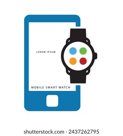 Digital Smart Watch Logo, Icon Design Stock Vectors - Illustrations of logo. Property Smart Watch Logo, Icon Design Premium Vectors.  Wrist watch vector graphic element. men's clock watch logo design.