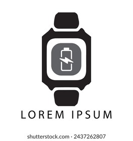 Logo Digital Smart Watch, Diseño de iconos Vectores de stock - Ilustraciones de logotipo. Propiedad Smart Watch Logo, Icono Diseño Vectores Premium.  Elemento gráfico del vector del reloj de pulsera. diseño del logotipo del reloj de los hombres.