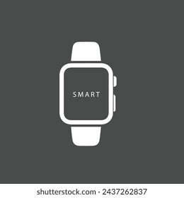 Logo Digital Smart Watch, Diseño de iconos Vectores de stock - Ilustraciones de logotipo. Propiedad Smart Watch Logo, Icono Diseño Vectores Premium.  Elemento gráfico del vector del reloj de pulsera. diseño del logotipo del reloj de los hombres.