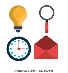 Digital and social marketing graphics, vector illustration eps 10.