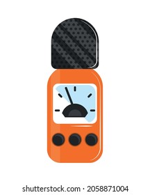 digital sound level meter icon