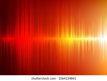 Digital Sound Wave or Earthquake Wave,radio and technology concept; design for music industry.