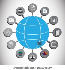 The digital space in a network, where you can store all data, information, Lists, document libraries, calendars, workflows, web pages, Images, Social Networking, knowledge in  central secured location