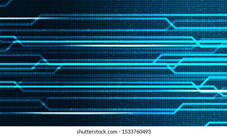Digital Speed Line Technology Microchip Background,Hi-tech and Internet Concept design,Free Space For text in put,Vector illustration.