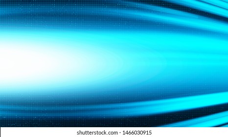 Digital Speed on Technology Microchip Background, Hi-tech Digital and Internet Concept design, Free Space For text in put, Vector illustration.