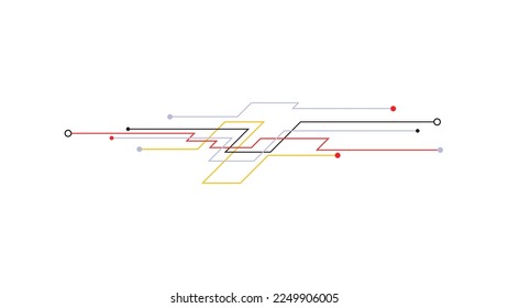 Digital speed stripe geometric dot line element graphic vector background
