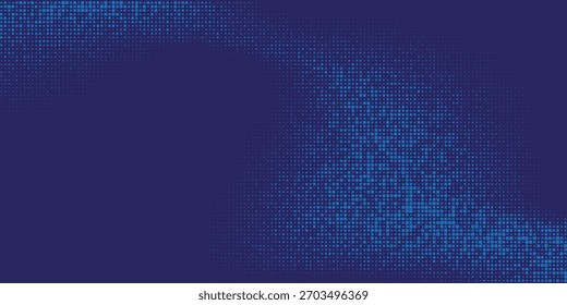 Fondo cuadrado digital de grano de medio tono Grunge. Fondo de pantalla de ruido de arena blanca y negra. Diseño de puntos retro