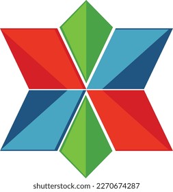 Digital Star icon for graphic design use or logo design purpose