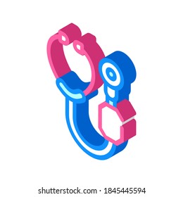 digital stethoscope isometric icon vector. digital stethoscope sign. isolated symbol illustration