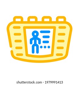 digital stimulant color icon vector. digital stimulant sign. isolated symbol illustration