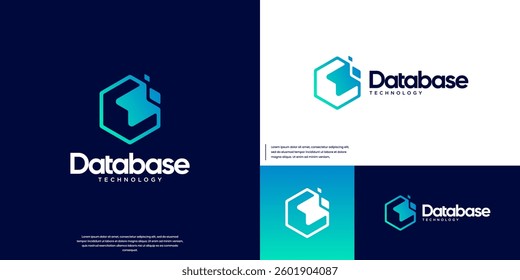 digital storage services, database, system security, graphic vector illustration.