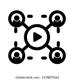 digital strategy icon isolated sign symbol vector illustration - high quality black style vector icons
