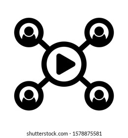 digital strategy icon isolated sign symbol vector illustration - high quality black style vector icons
