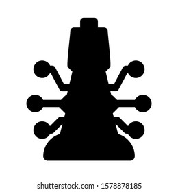 digital strategy icon isolated sign symbol vector illustration - high quality black style vector icons
