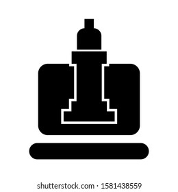 digital strategy icon isolated sign symbol vector illustration - high quality black style vector icons

