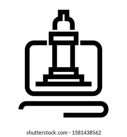 digital strategy icon isolated sign symbol vector illustration - high quality black style vector icons
