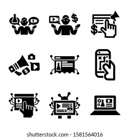 digital strategy icon isolated sign symbol vector illustration - Collection of high quality black style vector icons
