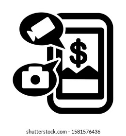 digital strategy icon isolated sign symbol vector illustration - high quality black style vector icons
