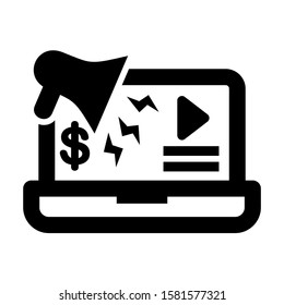digital strategy icon isolated sign symbol vector illustration - high quality black style vector icons
