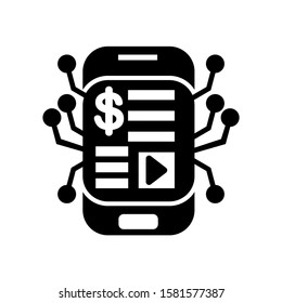 digital strategy icon isolated sign symbol vector illustration - high quality black style vector icons
