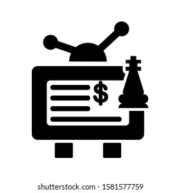 digital strategy icon isolated sign symbol vector illustration - high quality black style vector icons
