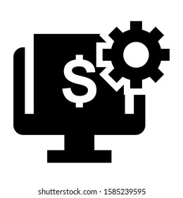 digital strategy icon isolated sign symbol vector illustration - high quality black style vector icons
