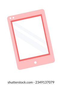 Digital Tablet Device Vector Illustration