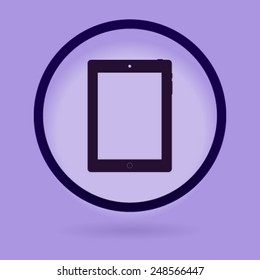 digital tablet. isolated 
