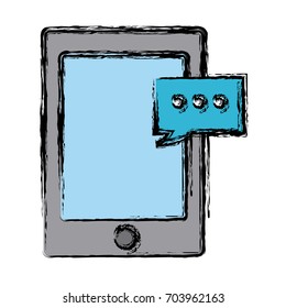digital tablet pc delivery order chat message communication