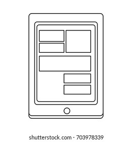 digital tablet pc delivery order service technology