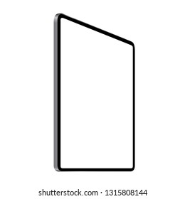 digital tablet vector drawing perspective angle view