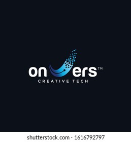 Digital Tech Logo Design . Letter V Tech Logo Design . UpTech Logo Modern, Professional, Business
