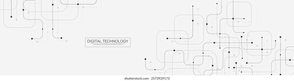 Digital tech motherboard texture design. Software coding. Technology electronic motherboard texture. Engineering and communication concept for header, web banner, website, presentation