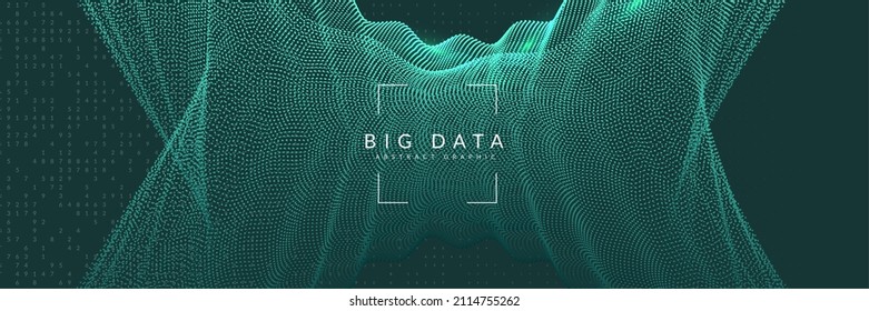 Digital technology abstract background. Artificial intelligence, deep learning and big data concept. Tech visual for connection template. Futuristic digital technology abstract.