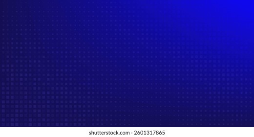 Digital technology animated Grid Background. Digital small square and dots flashing data technology ai cybersecurity encryption tech. Scientific computer science motion graphic.