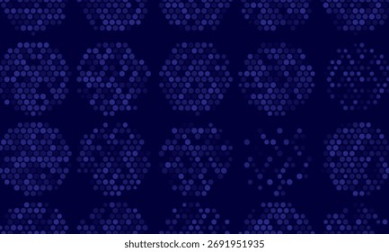 fundo de tecnologia digital com padrão de pixel azul abstrato. fundo do vetor da ciência moderna.