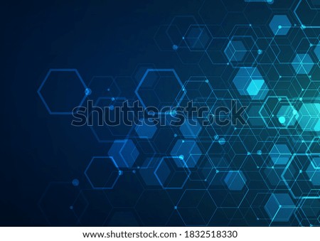 Similar – Foto Bild Hexagon Hintergrund