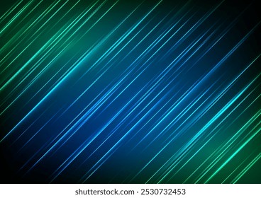 Digital technology background. Abstract light speed led wave line concept. Design for vector, technology, digital, tech, template, electric, laser, neon, light, led, glow.