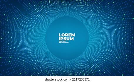 Digital technology background. Abstract tech visual for science template. Futuristic background with dots combination.