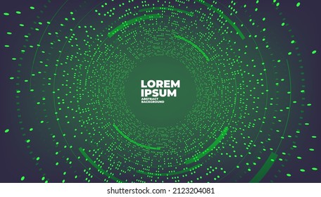 Digital technology background. Abstract tech visual for science template. Futuristic background with dots combination.