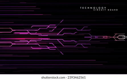 Digital technology background. Abstract tech representation. Colorful graphic concept for your design